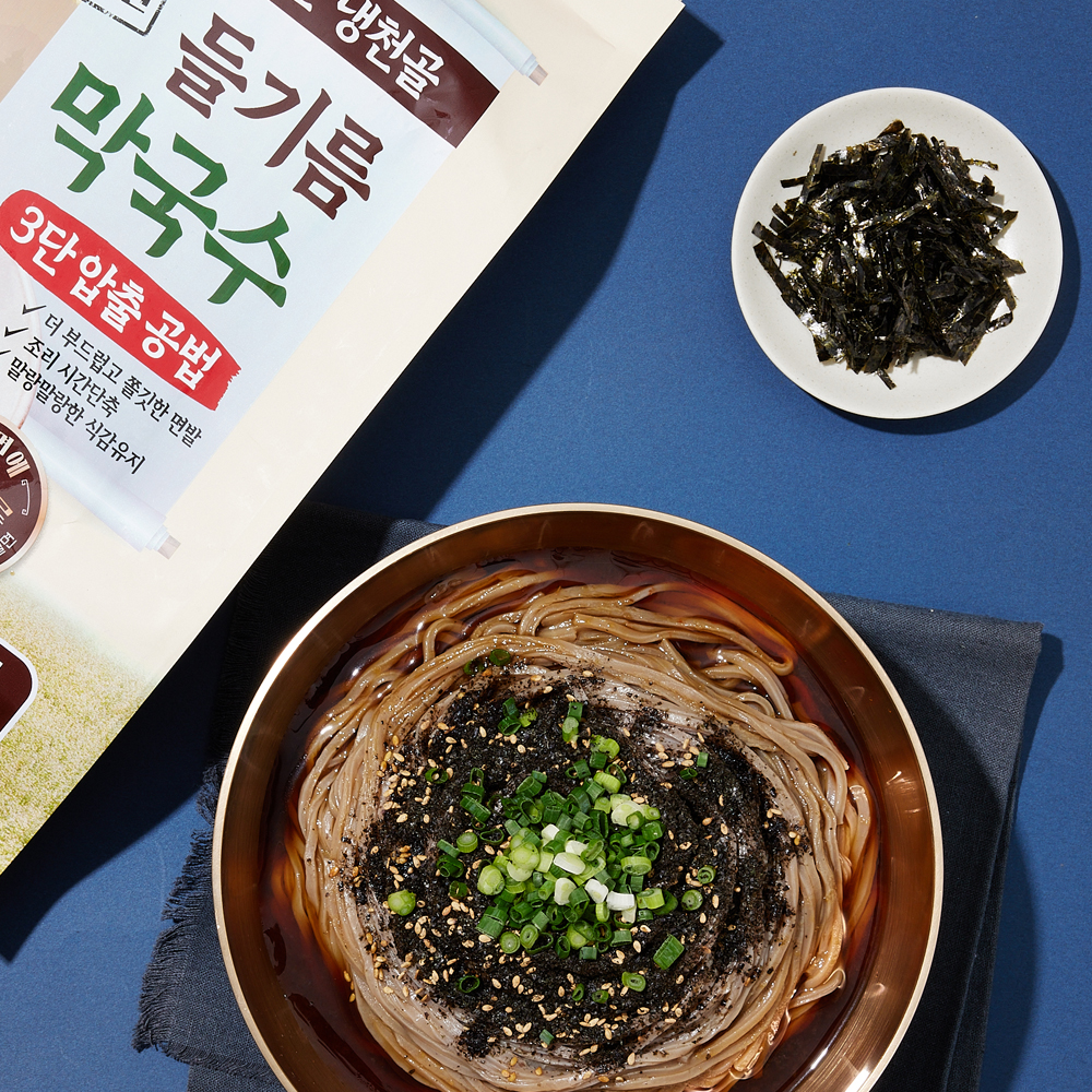 칠갑농산 냉천골 3종 4인분 들기름 막국수 메밀물냉면 비빔냉면 - 상세 이미지 5