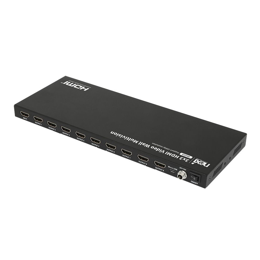 넥시 9포트 3x3 HDMI 분배기 화면 컨트롤러 비디오 월 멀티비전 이미지 7