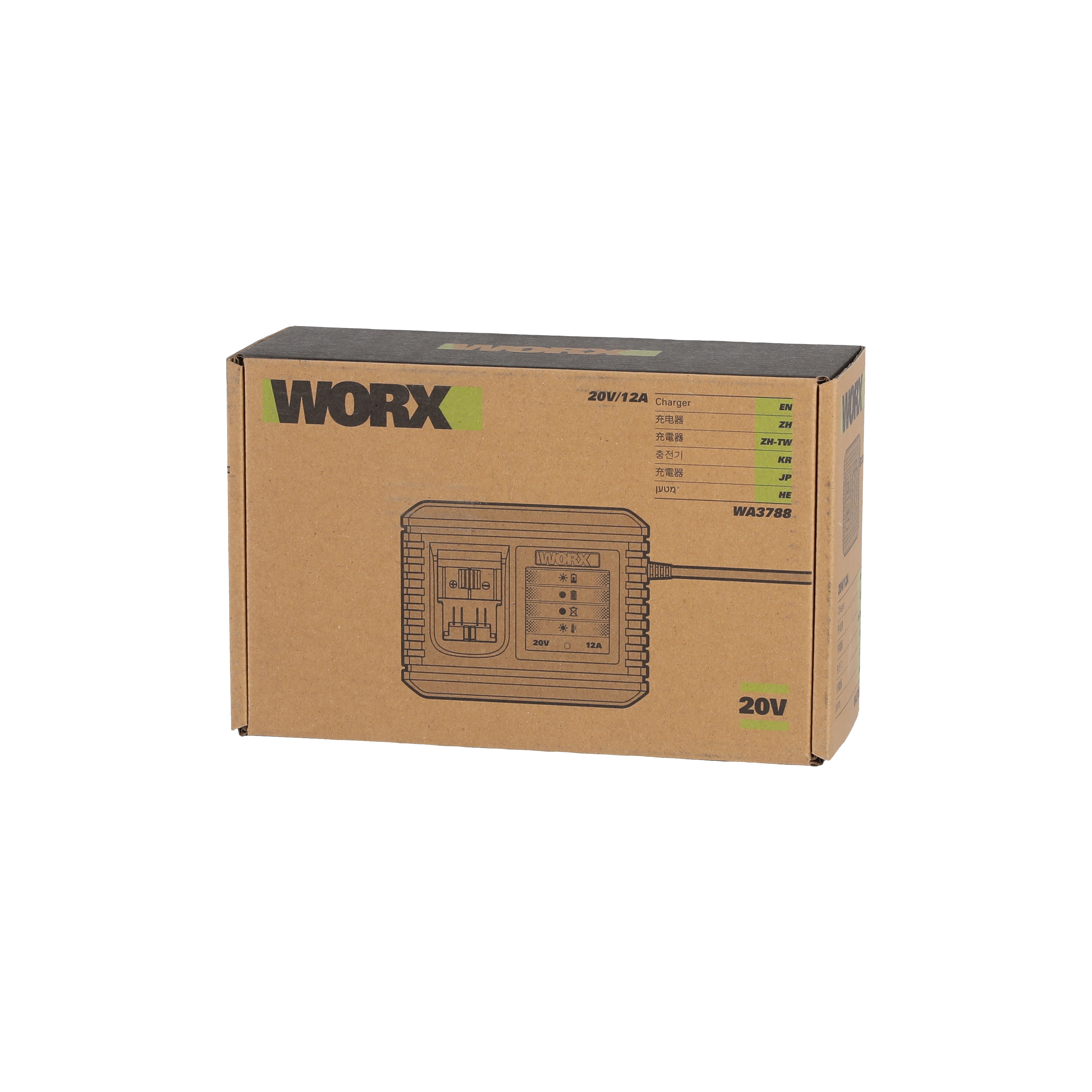 웍스 프로 초급속충전기 20V 12.0A WA3788 - 상세 이미지 5