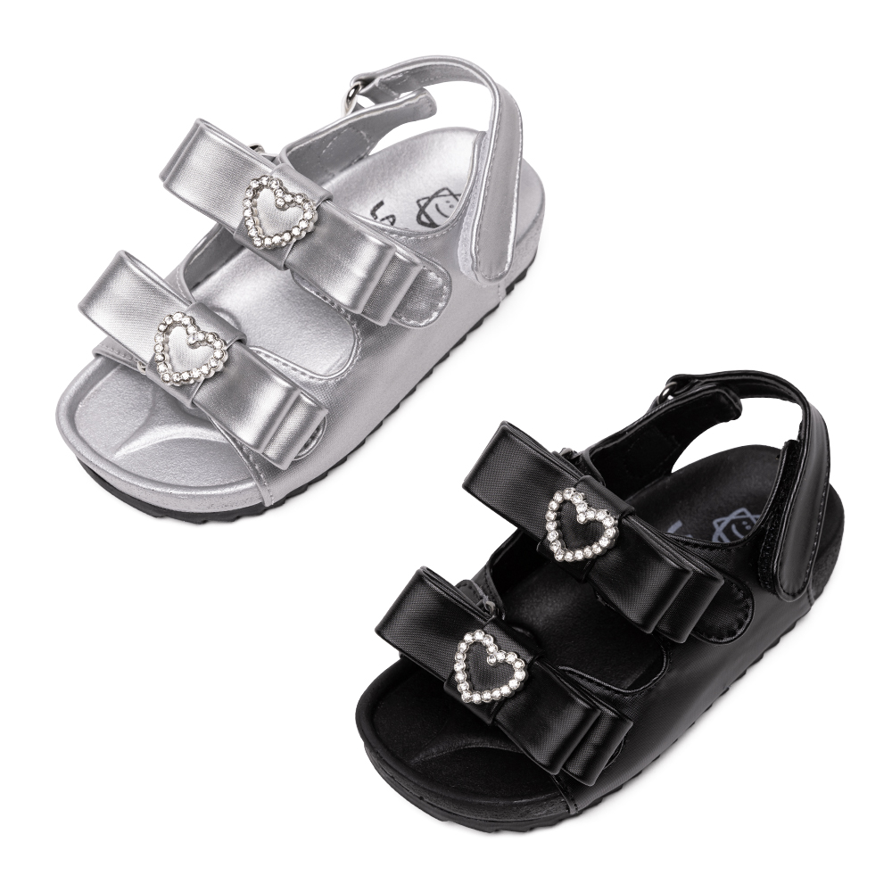 라스텔라 하트캐럿 소프트 쿠션 리본 여름 샌들 여아 키즈