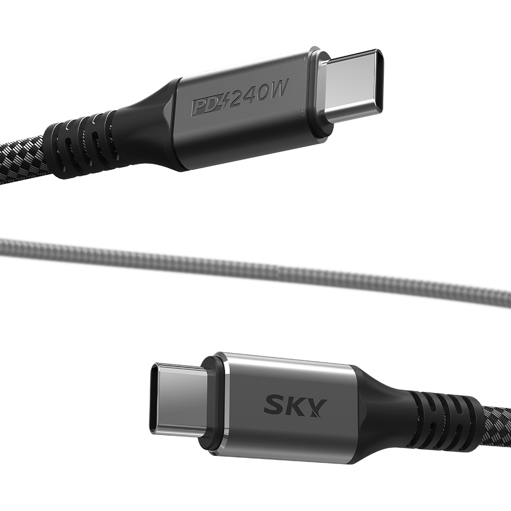 비트 썬더볼트4 호환 240W CtoC 고속 충전케이블 USB4 40Gbps 1.2m - 상세 이미지 3