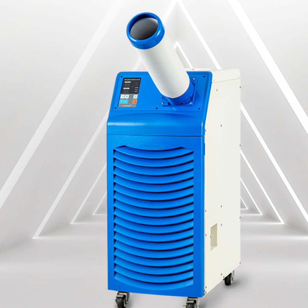 일체형 수냉식에어컨 급식소 주방 실외기없는 1구 이동형에어컨 : 신일N위시웨이