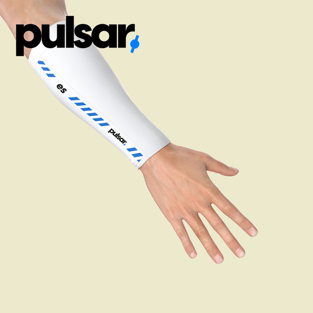 [국내정발] 펄사 게이밍팔토시 게임 e스포츠 화이트, 암 숏 M