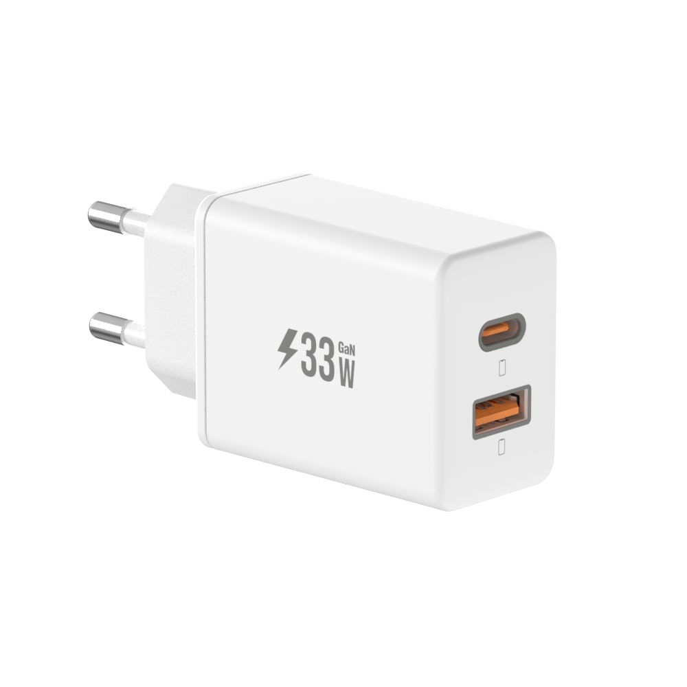 파우트 33W PD 3.0 PPS GaN 초고속 멀티 충전기 어댑터 화이트 - 상세 이미지 2