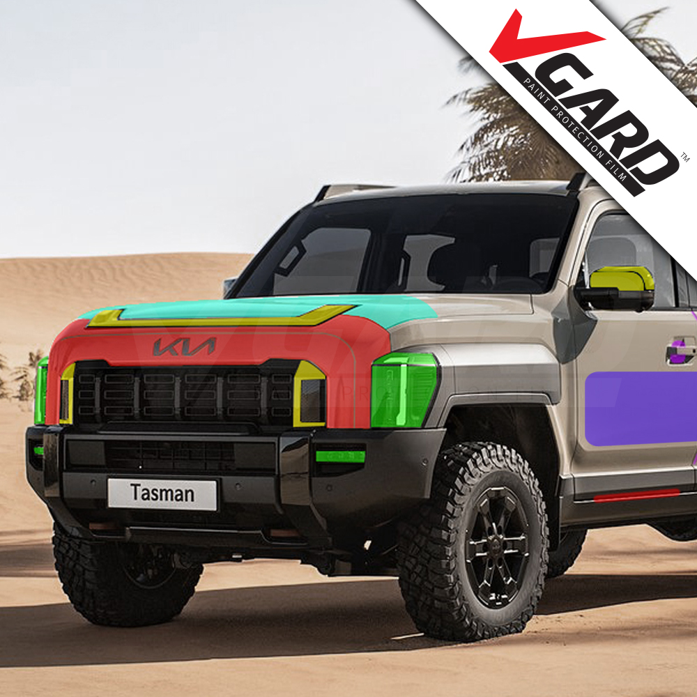 타스만 PPF필름 부분구매 X-pro 도어스텝 한대분 브이가드