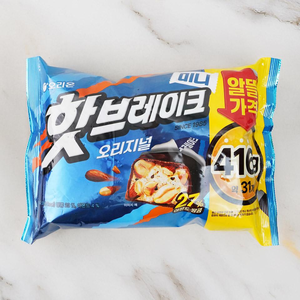 메가마트 오리온 핫브레이크 오리지널 미니 416G - 상품 이미지