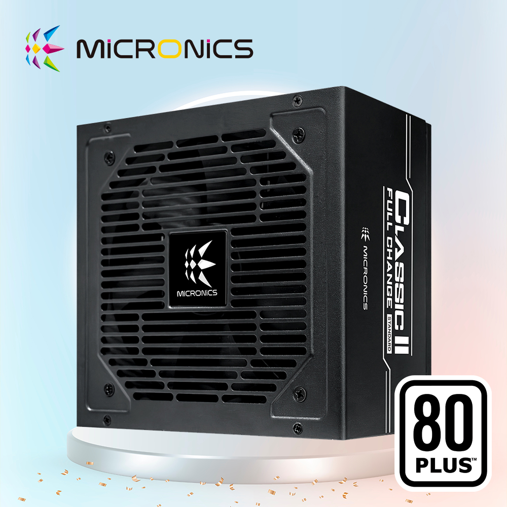 마이크로닉스 650W Classic ii 풀체인지 80PLUS 스탠다드 컴퓨터 파워 서플라이 블랙 (벌크) - 상품 이미지