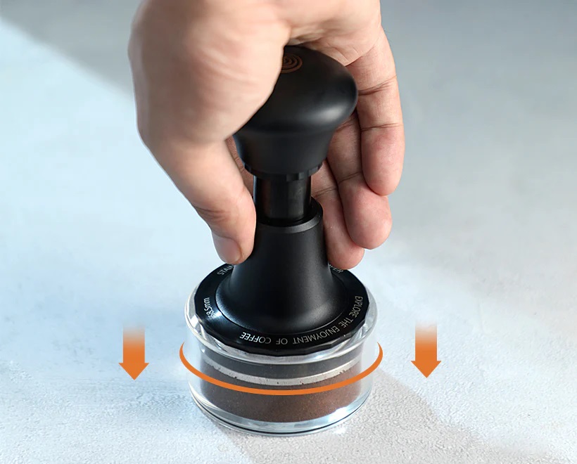 zeroHero 스워드 정압 커피 탬퍼 58.5mm 블랙 - 상세 이미지 3