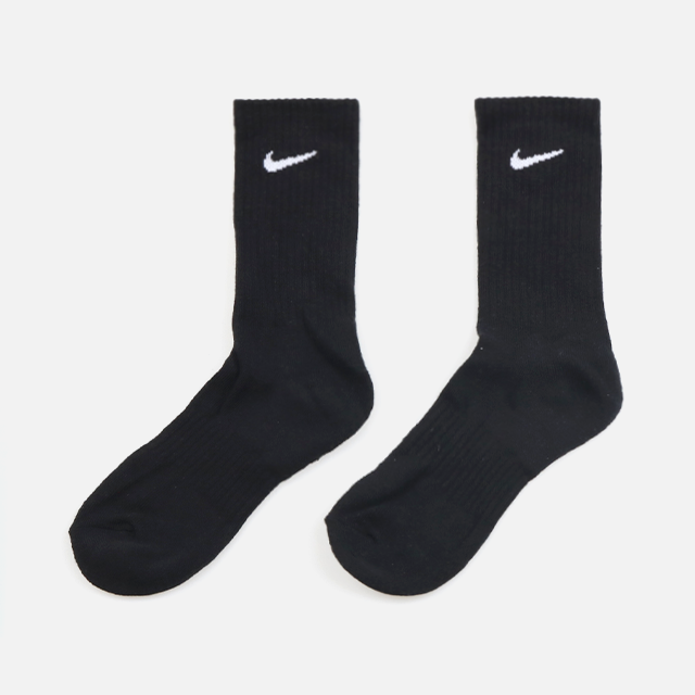 나이키 에브리데이 스우시 장목 양말 3팩 SX7664-964