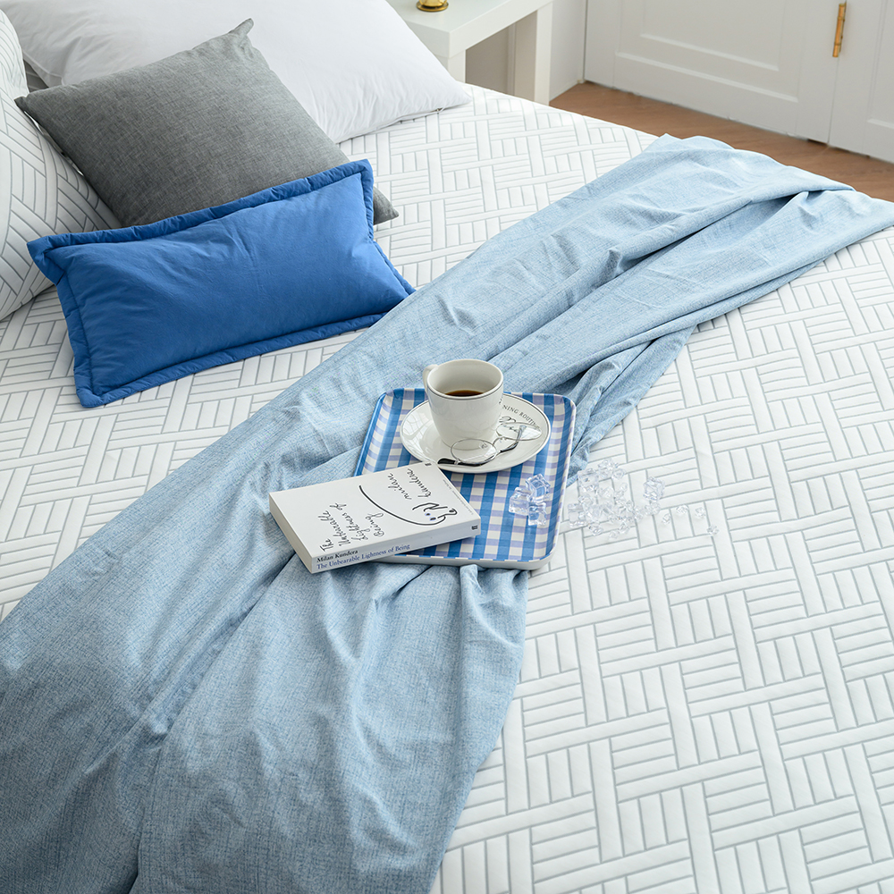 아르덴 듀라론 냉감패드 휴비스 여름 쿨매트 침대 패드 고정밴드 Q