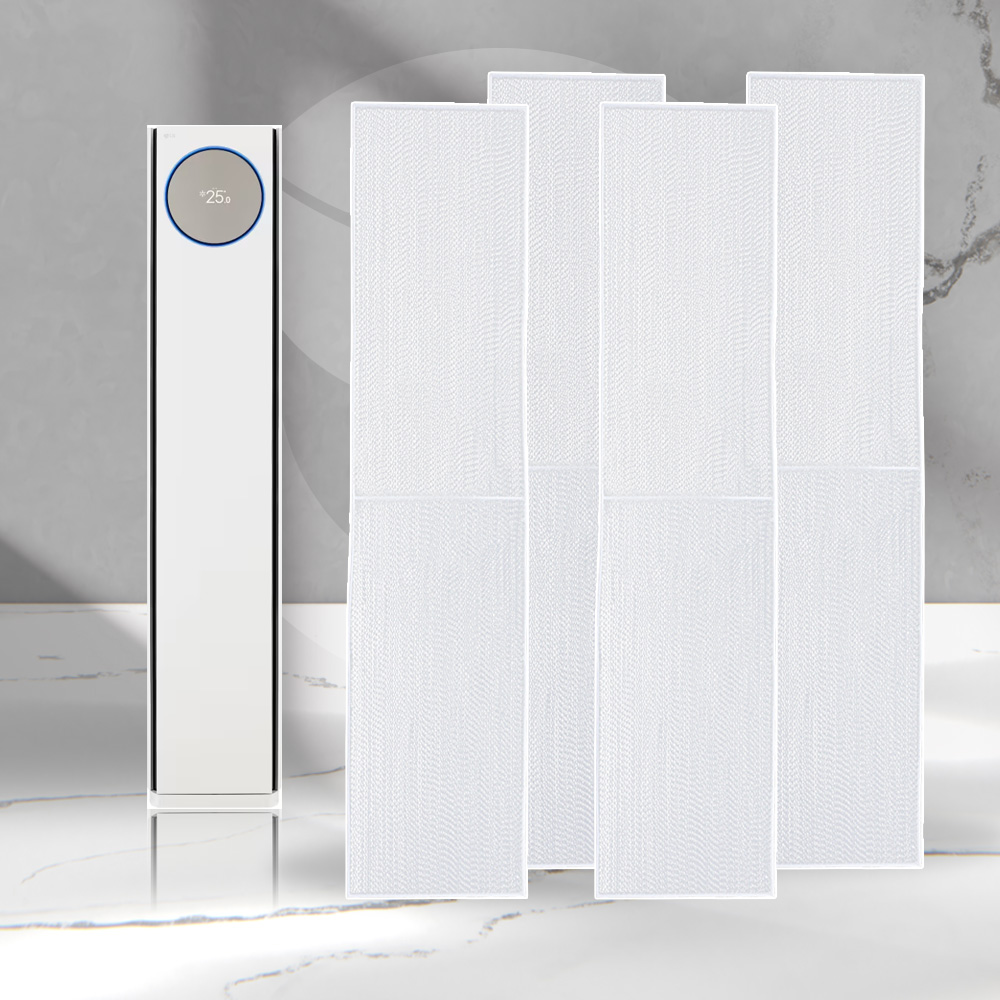 [호환] LG 휘센 듀얼 엘지 에어컨 필터 스탠드 D세트 타워플러스필터 4개 환경필터