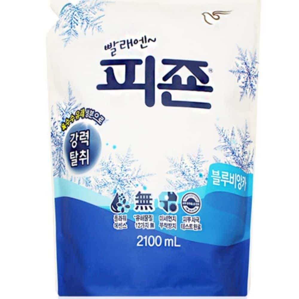 블루비앙카 의류 정전기 방지 세탁 빨래 2100ml 섬유유연제 포근한 냄새 리필 제거 : 프렌드리빙