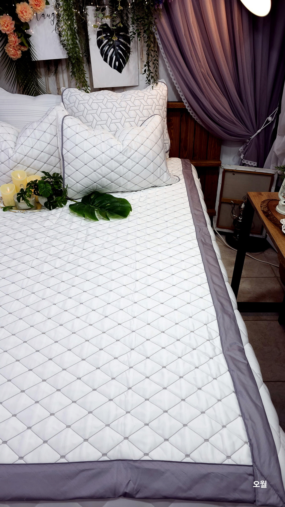 휴비스 듀라론냉감패드 여름 라지킹 이스턴킹 패밀리침대패드