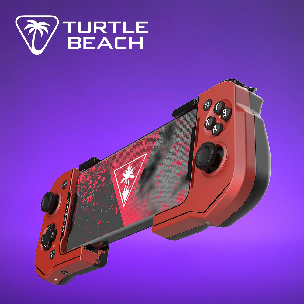 [국내정발] 터틀비치 아톰 안드로이드 컨트롤러 핸드폰 조이스틱 컨트롤러 게임패드 블루투스 레드