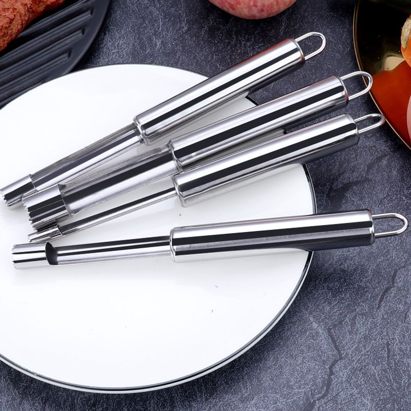 사과 배 씨 빼는 기계 과일 심 심지제거기 매실 올리브 0.8cm - 메인 이미지