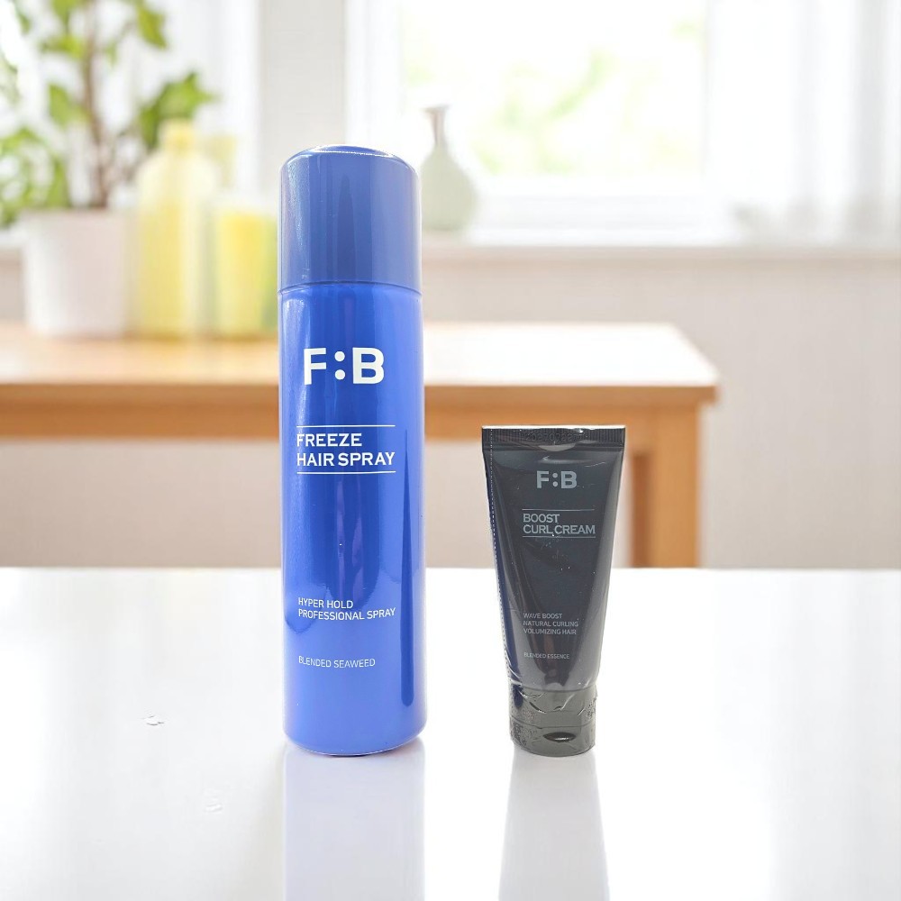 포뷰트 프리즈 헤어 스프레이 200ml (+부스트컬크림 30ml 추가) 기획 - 상품 이미지