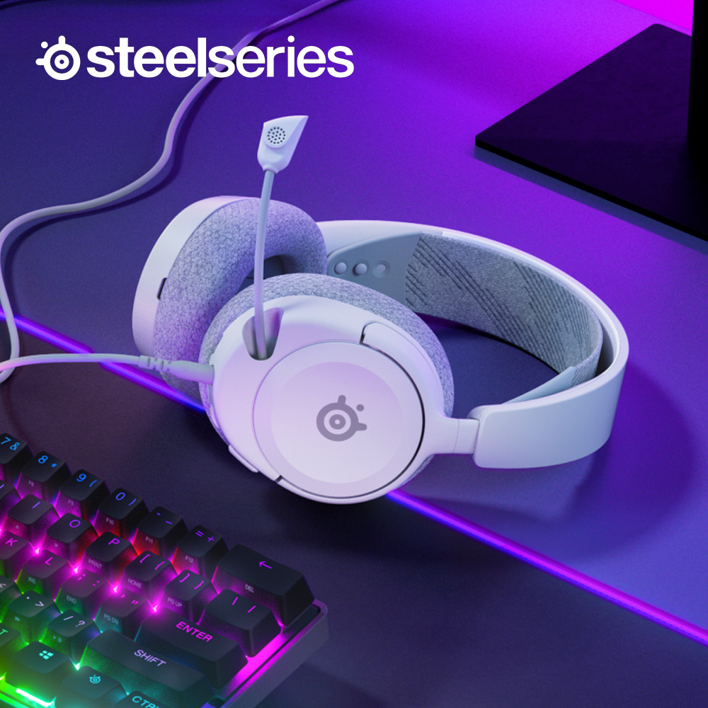 스틸시리즈 ARCTIS NOVA 1 유선 화이트 게이밍 헤드셋