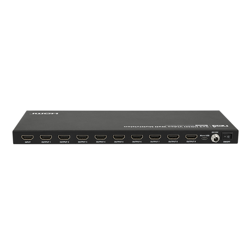 넥시 9포트 3x3 HDMI 분배기 화면 컨트롤러 비디오 월 멀티비전 - 상세 이미지 4