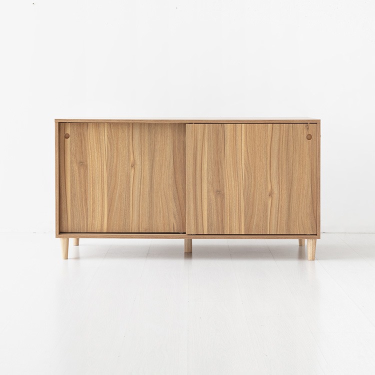 폴라보 TV거실장 12064 1200x450x640mm, 라이트브라운 9117.2539