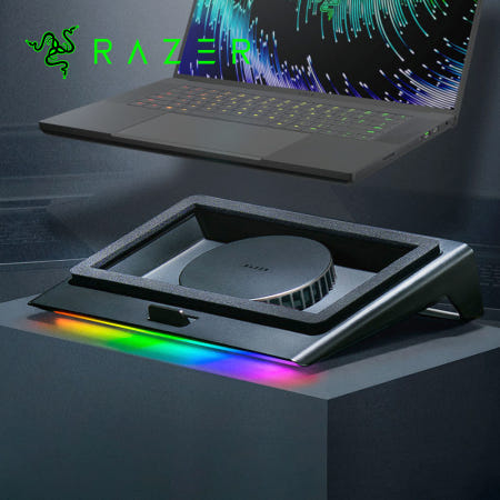 [국내정발] 레이저 게이밍노트북 쿨러 쿨링패드 거치대 쿨링팬 받침대