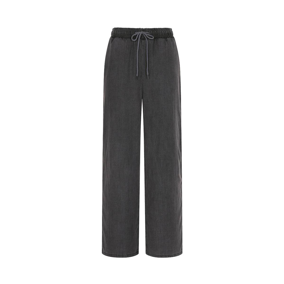 [S-XL] 예시카 쿨 텐셀 스판 밴딩 와이드 핏 데님 팬츠 YJ4DP320 - 상세 이미지 2