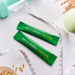 [1+1] 바이탈뷰티 메타그린 효소 본품 14입x3개+42입 추가 맛있게 먹은 솔직 후기 - 상품 이미지 2