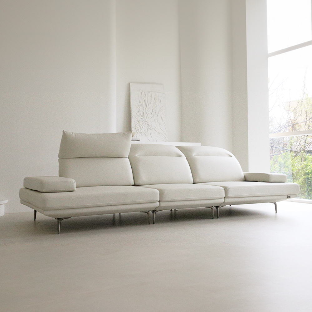 신소재 실리콘 비건 가죽 방수 내구성에 강한 스윙 에르멧쇼파 (3인 4인 6인-가로/코너)