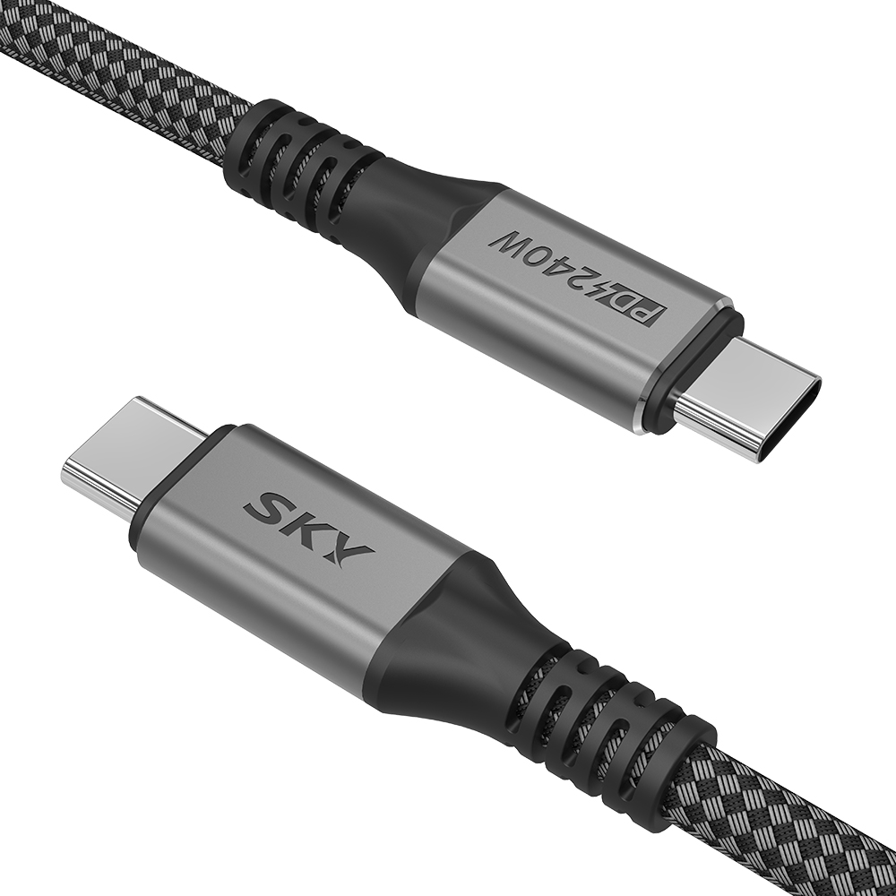 비트 썬더볼트4 호환 240W CtoC 고속 충전케이블 USB4 40Gbps 1.2m - 상세 이미지 2