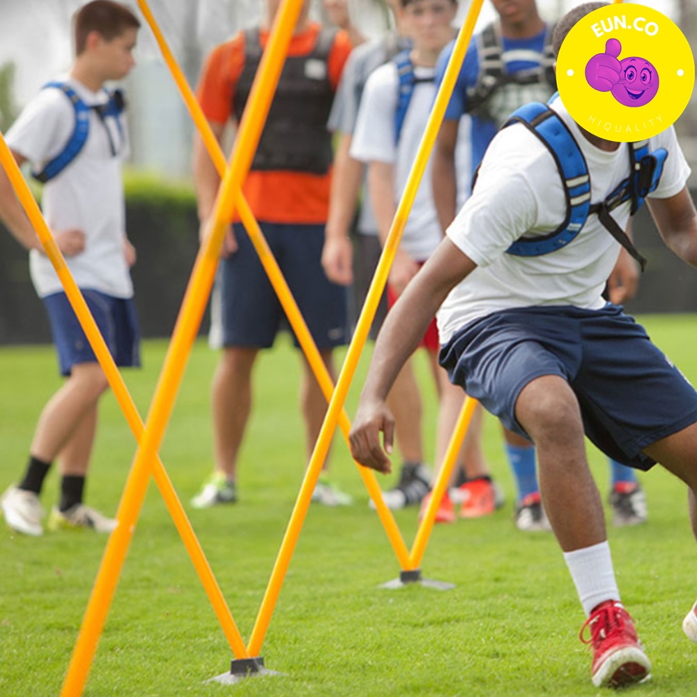 유소년 축구교실 드리블 연습세트 체육시간 축구 드리블 훈련도구 폴대 v형