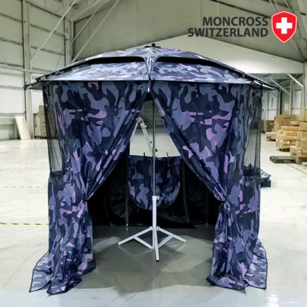 낚시 파라솔 월 립스탑 암막 바람막이 52인치 W52JP (파라솔 별도구매)