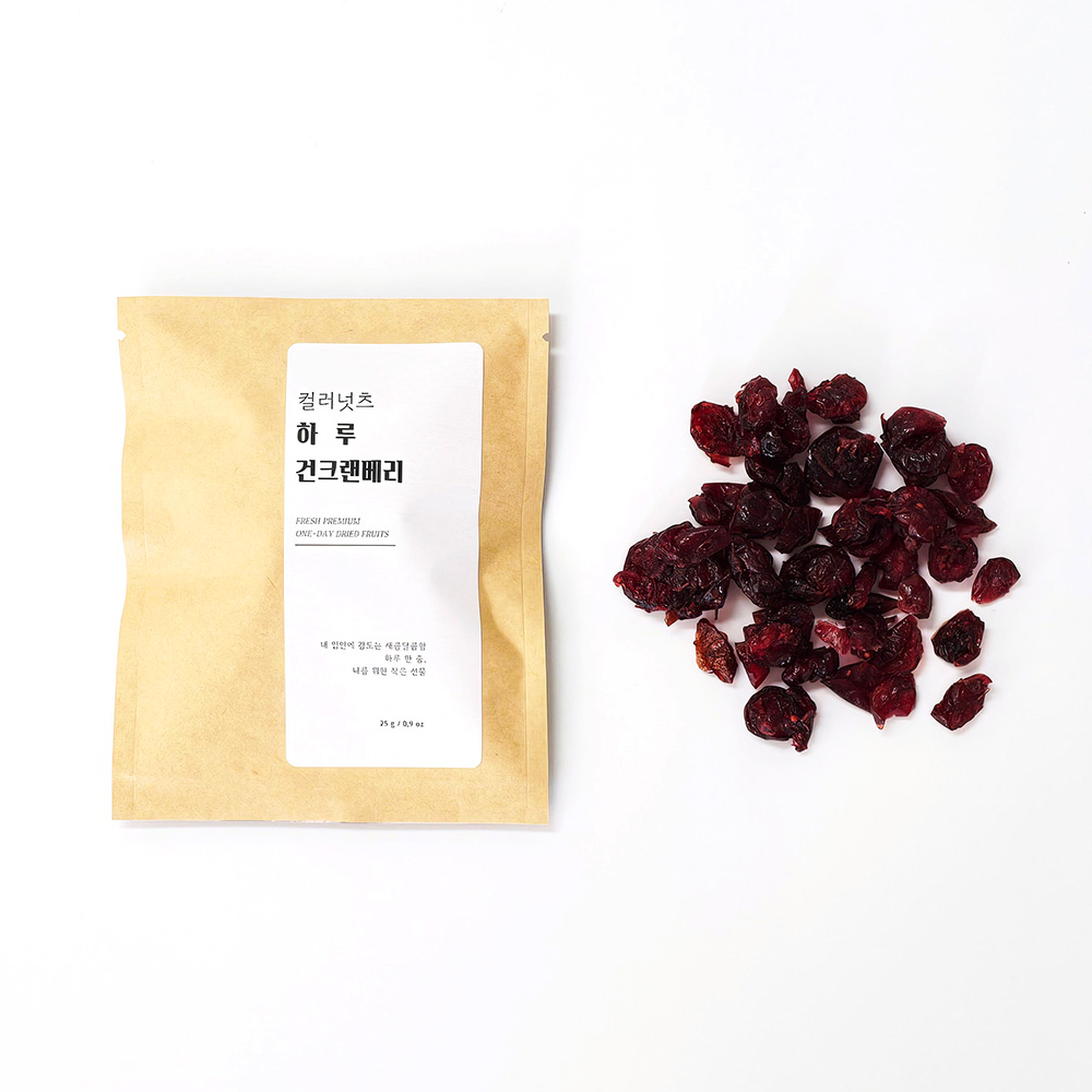 허니비 하루 건크랜베리 25g 30봉 건조 말린 크랜베리 - 상세 이미지 3