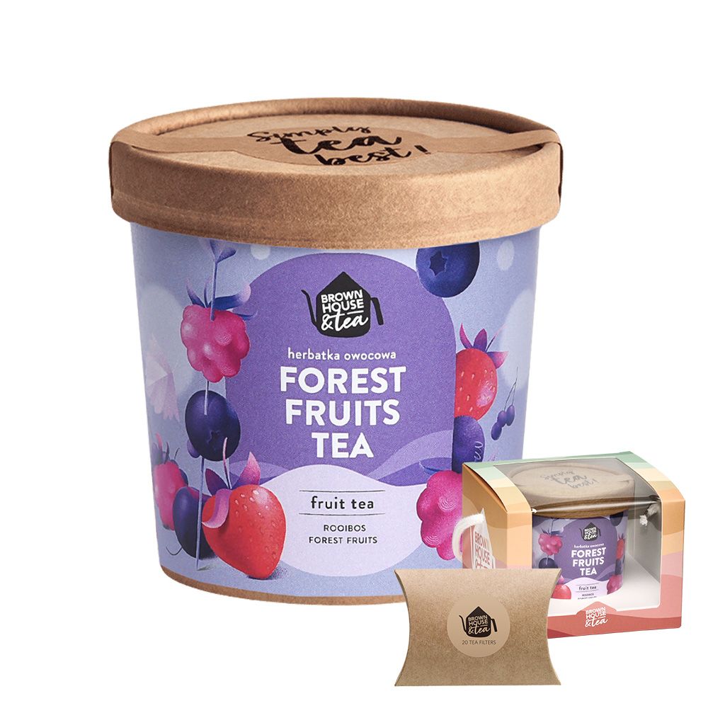 브라운하우스티 포레스트 후룻티 루이보스차 50g