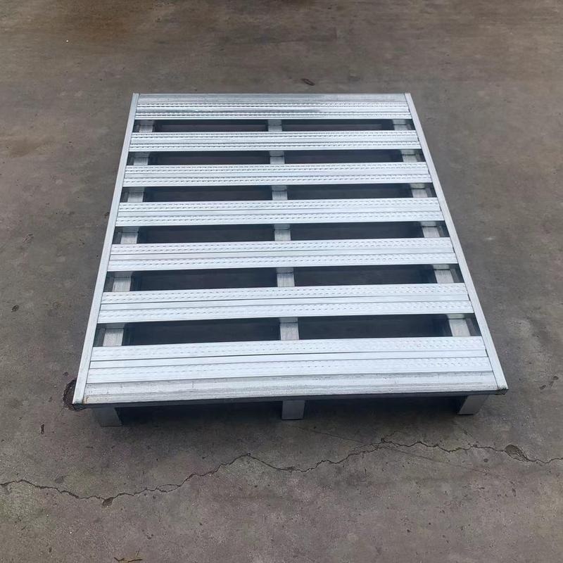 철제 파렛트 지게차 발판 화물차 적재 물류이송 택배 1100x1100x125mm(20kg) - 상품 이미지