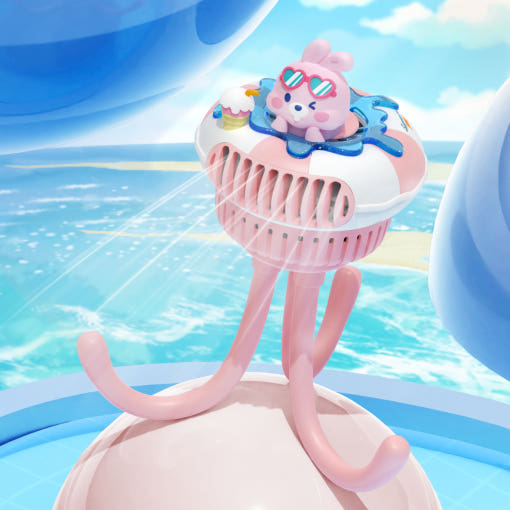 애니버디즈 휴대용 유모차선풍기 문어발