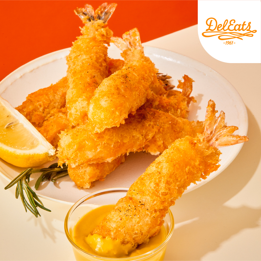 델리츠 왕새우튀김 10개 300g 통새우튀김 간편조리 냉동새우튀김