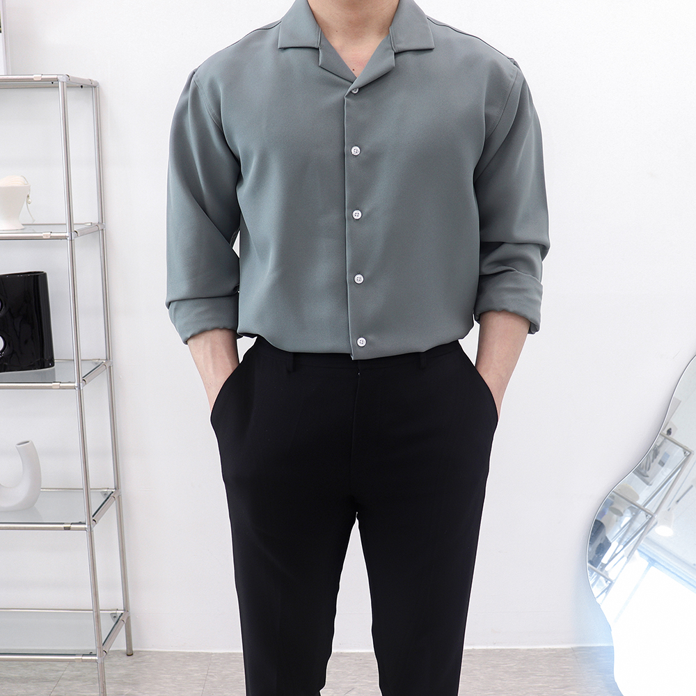 남자블랙셔츠 남성흰셔츠 스프라이트셔츠 이미지 6