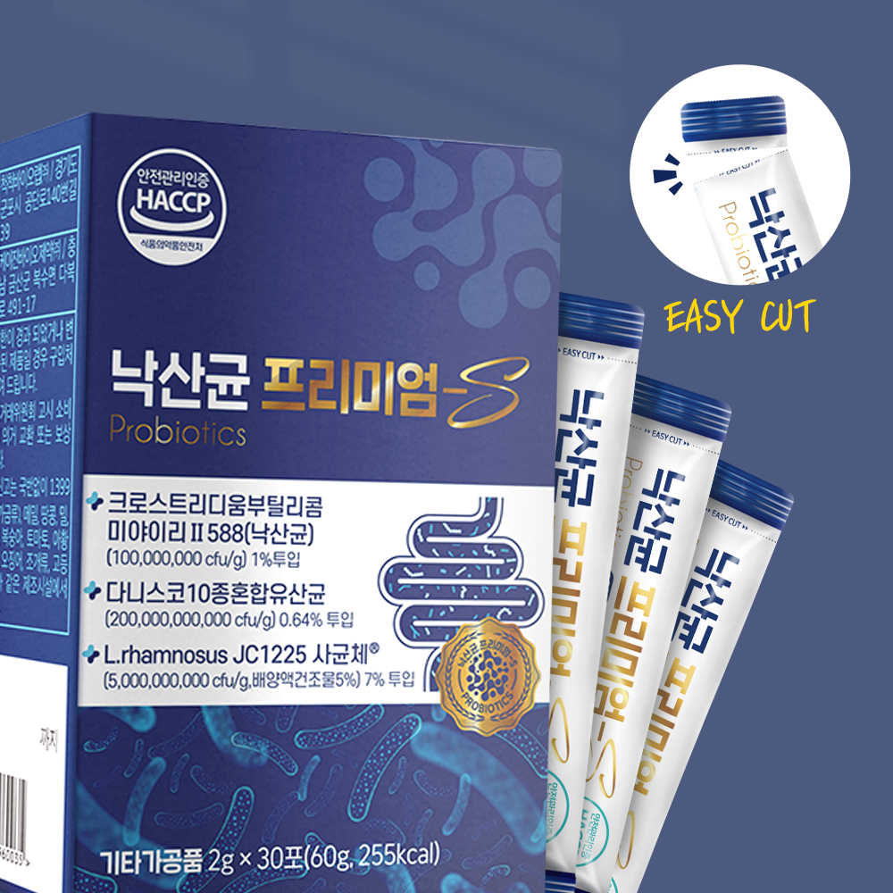 낙산균 프리미엄S 람노스 유산균 사균체 30포, 3개 - 상세 이미지 5