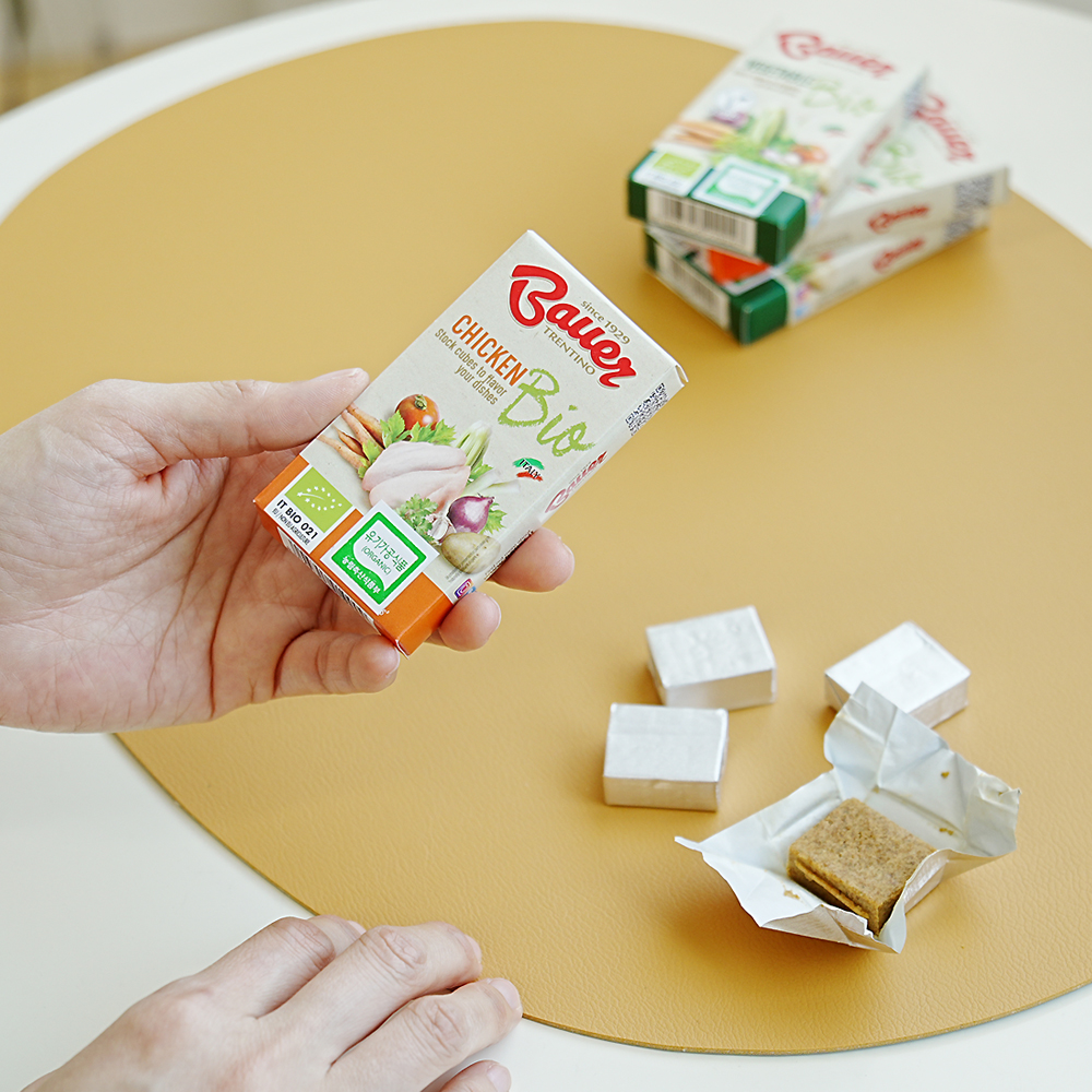 유기농 치킨 스톡 큐브형 60g (10g x 6입) - 메인 이미지