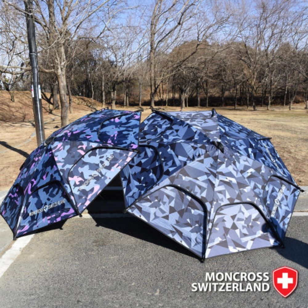 낚시 파라솔 립스탑 듀랄루민 암막 지퍼 파라솔 52인치 D52JP 다크밀리터리 옥스퍼드 자외선차단