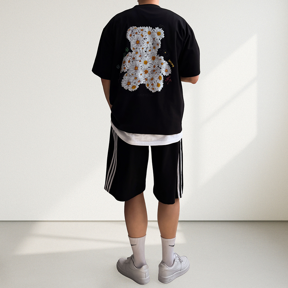 1+1 쿨티셔츠 냉감티셔츠 남자빅사이즈반팔티 - 상세 이미지 3