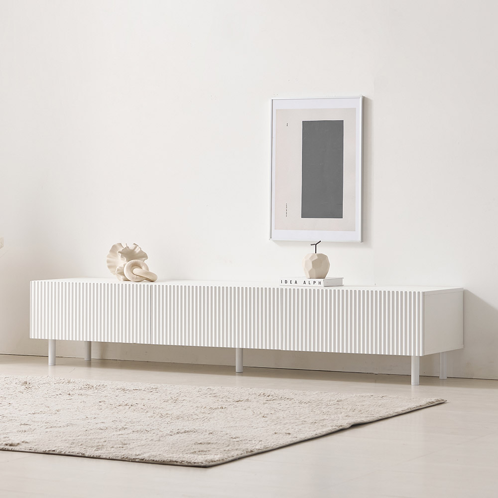 프린홈 E0등급 스타일 모던 템바 거실장 1800/2100