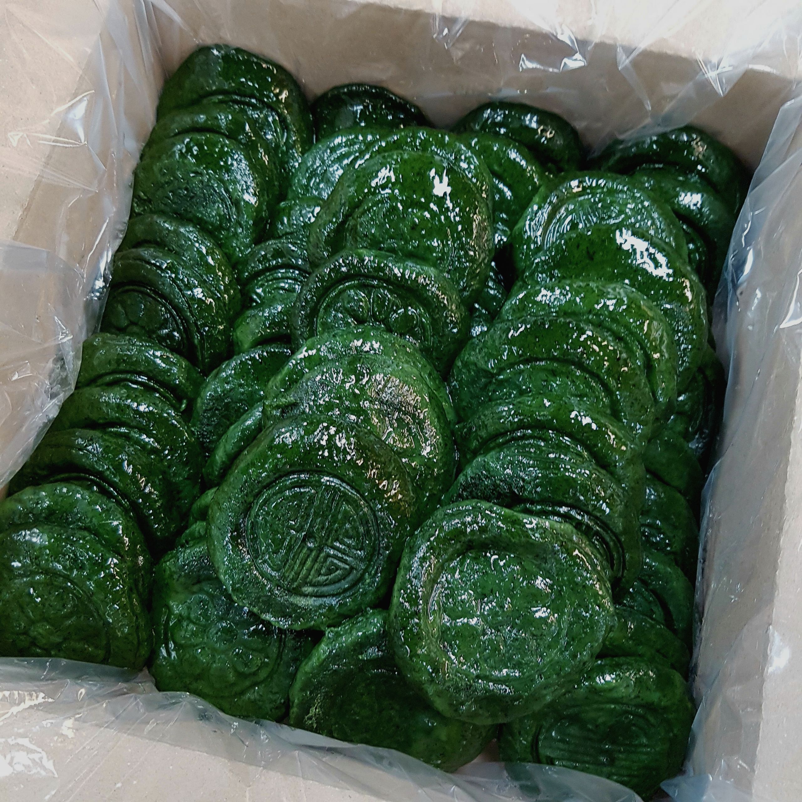 쑥개떡 무설탕 수제쑥떡 떡함지 이미지 3