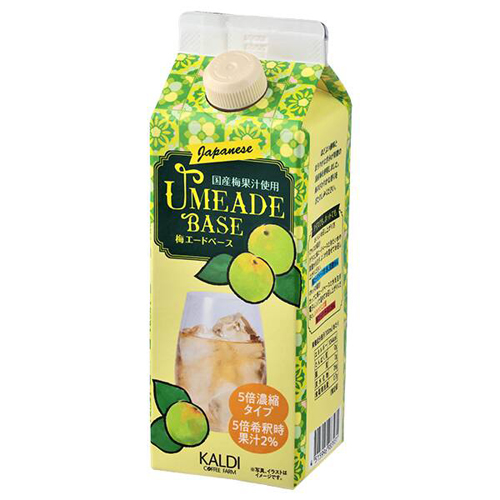 칼디 매실 에이드 베이스 500ml / 일본 우메에이드 베이스 음료 - 상품 이미지