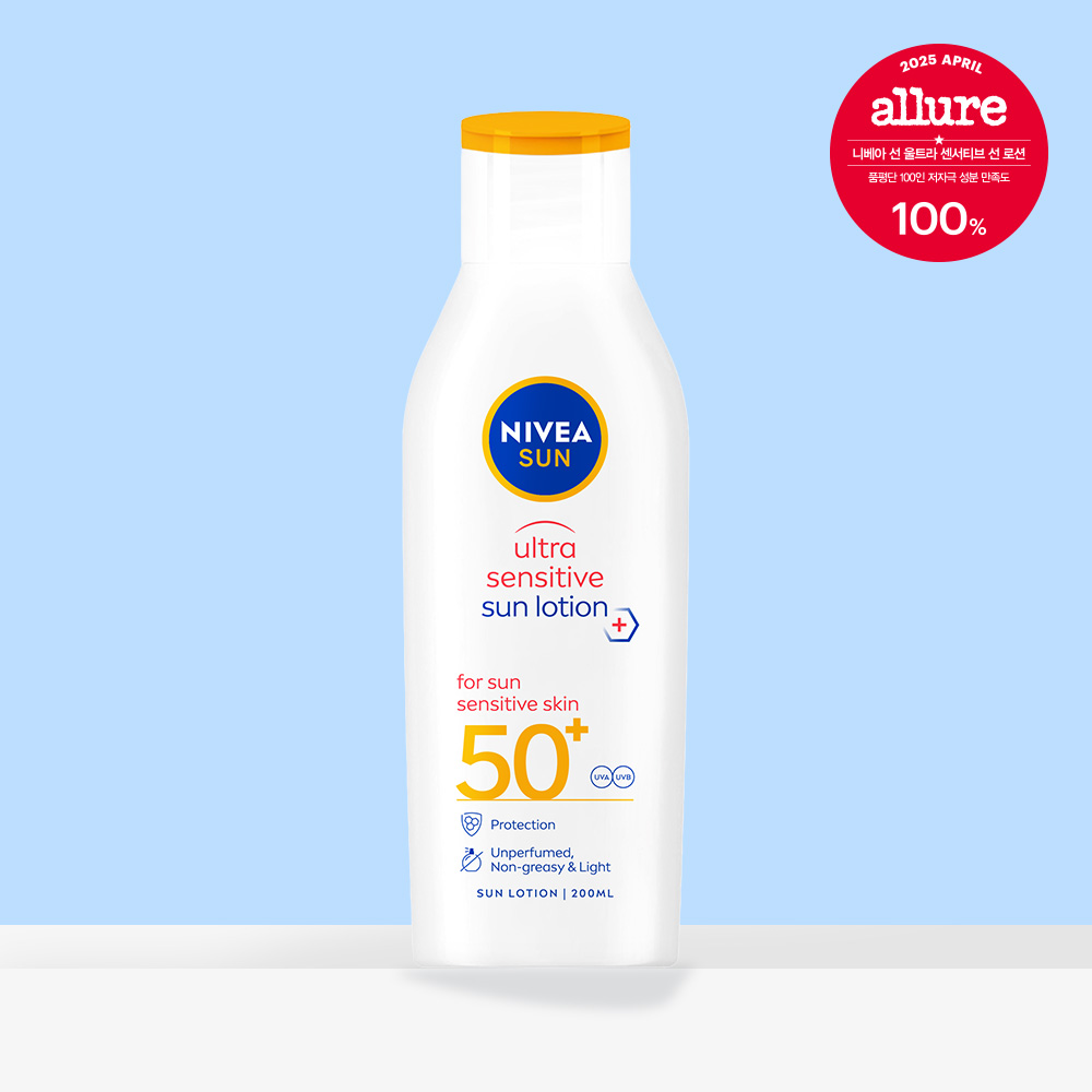 니베아 선 더마 센서티브 스킨 선 로션 200ml (SPF50+/PA++++) - 상세 이미지 2
