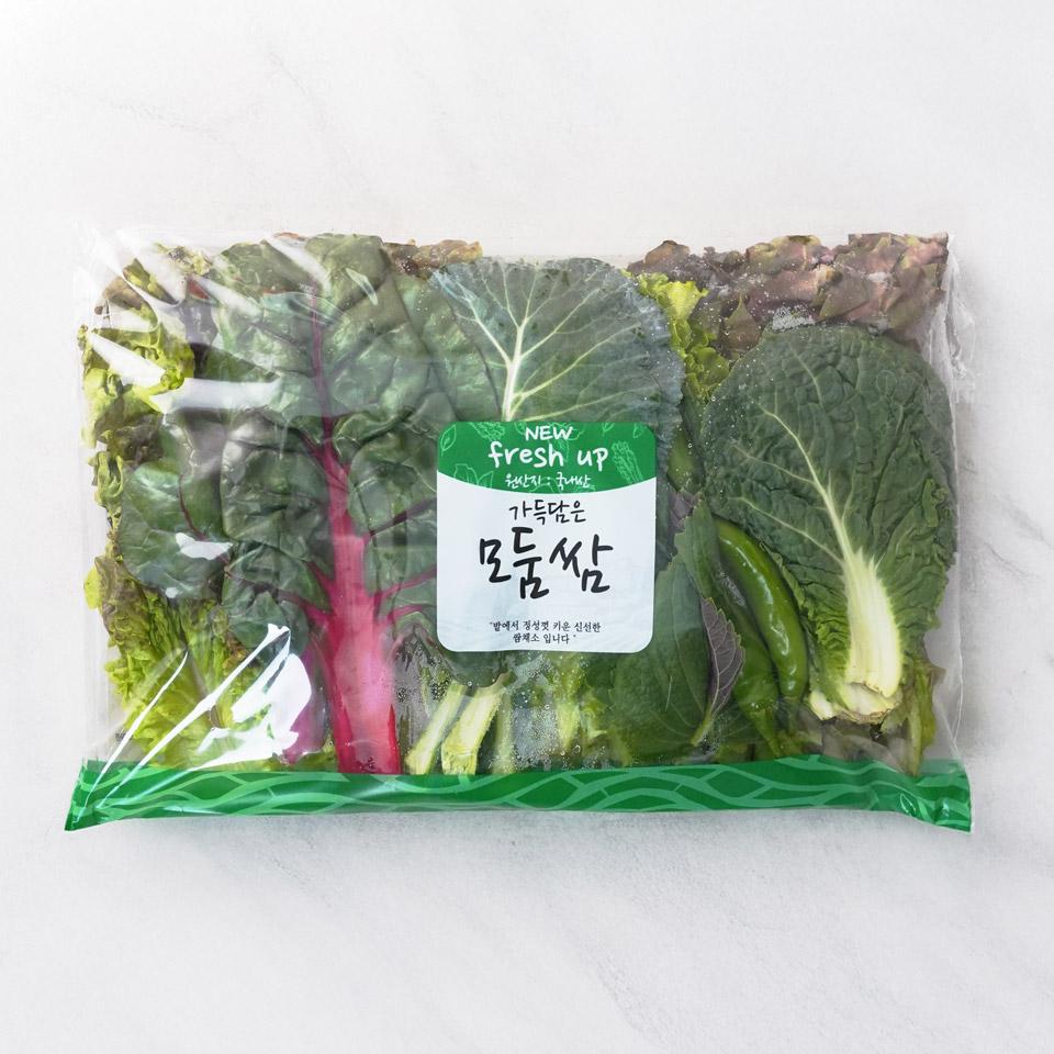 메가마트 가득담은 모둠쌈 팩 - 상품 이미지