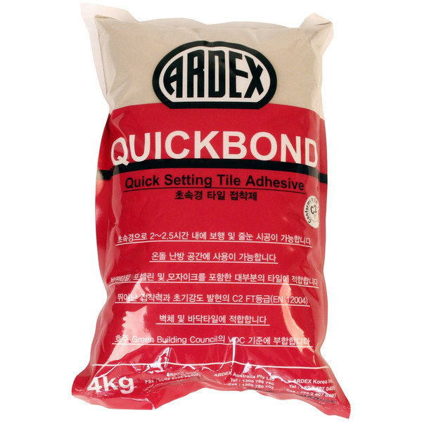 아덱스 퀵본드 초속경 타일접착제 / 하다건재