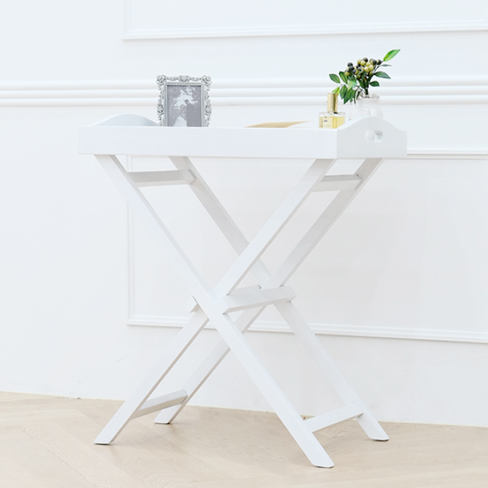 미니사각테이블 미용실티테이블 얇은 쇼파 접이식 테이블