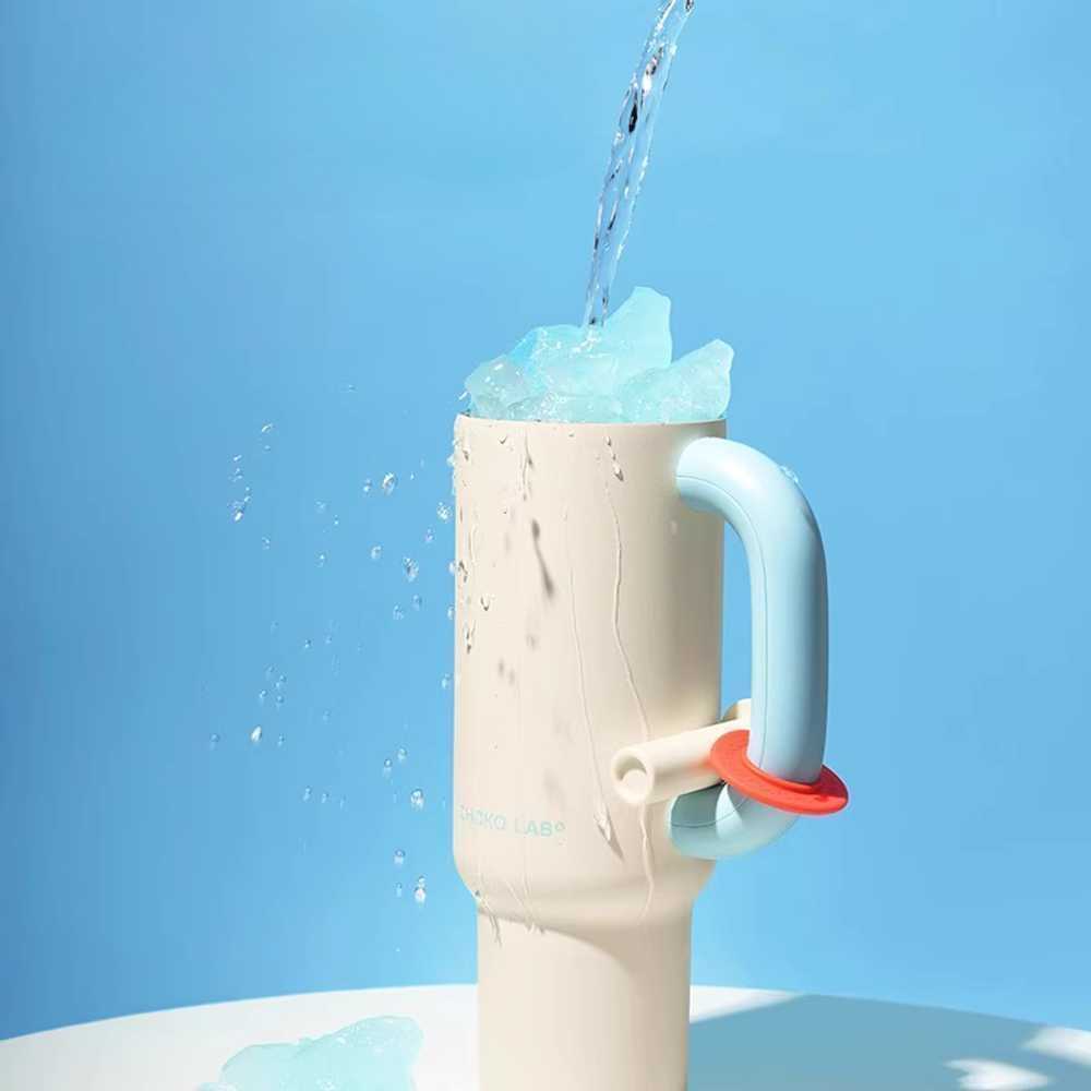 차코랩 텀블러 스테인레스 세라믹 대용량 보온컵 스위트하트 호스 1050ml - 상세 이미지 2