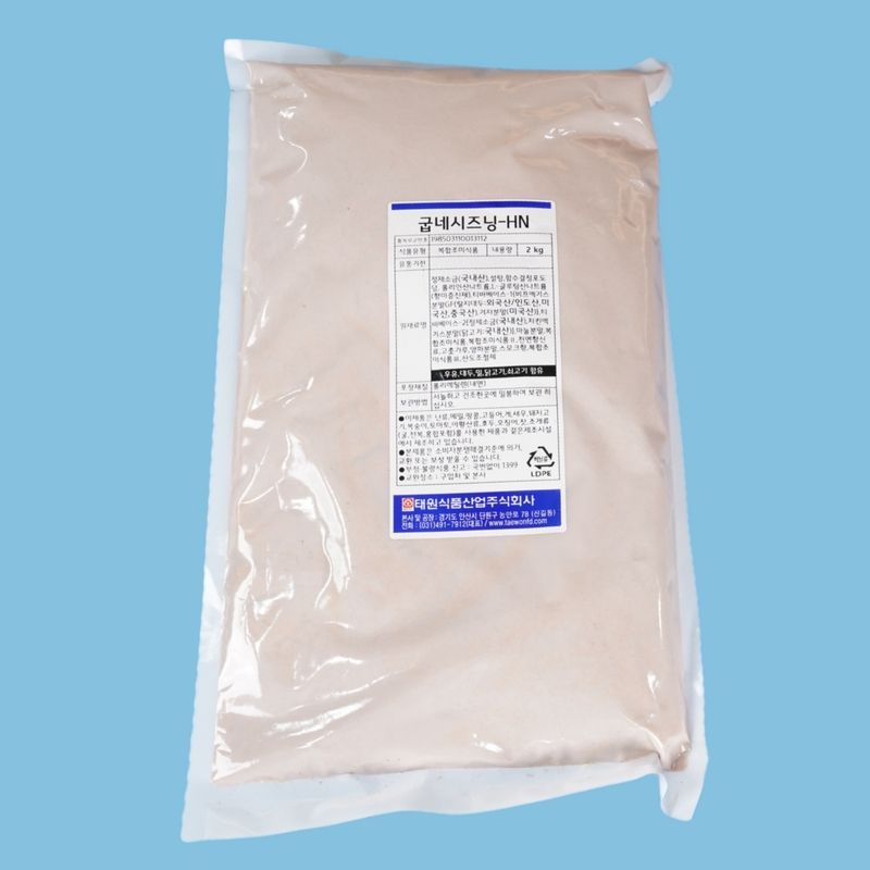 태원식품 치킨염지제 굽네시즈닝 2KG 닭염지제 - 상세 이미지 2