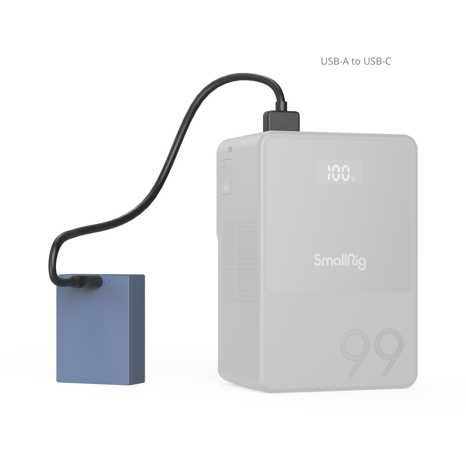 스몰리그 NP-W126S USB-C 충전식 카메라 배터리 (블루) 5062 이미지 6